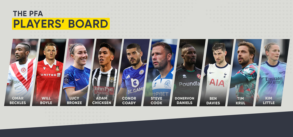 PFA - 4th November 2024 - PFA elects new Players Board